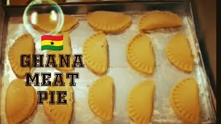 GHANAIAN MEAT PIE. JUST FLOUR AND BUTTER