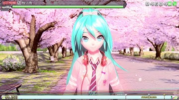 (Hatsune Miku:Project DIVA Arcade Future Tone) Sakura no Ame Extreme 7*