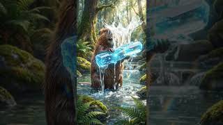 🦫 Building with diamonds instead of wood! #beaver #nature #magic #fyp #river #viral #