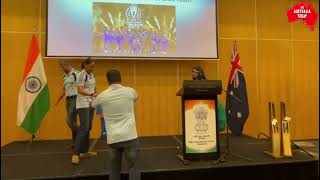 Women Power on Display! Indian Women’s Team Felicitated in Canberra During Australia Tour