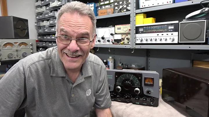 Demo EF Johnson Ranger 1 tube Ham Transmitter custom Restored by K1TLI Classic AM