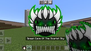 Cave Of The Scarlet Sky Nextbot Added | MCPE | CN_Part13_Addon