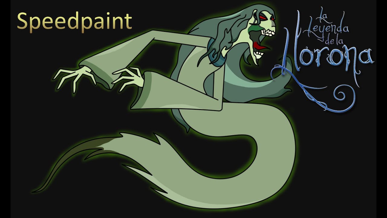Speedpaint de la Llorona (Yolzit) | la leyenda de la Llorona - YouTube