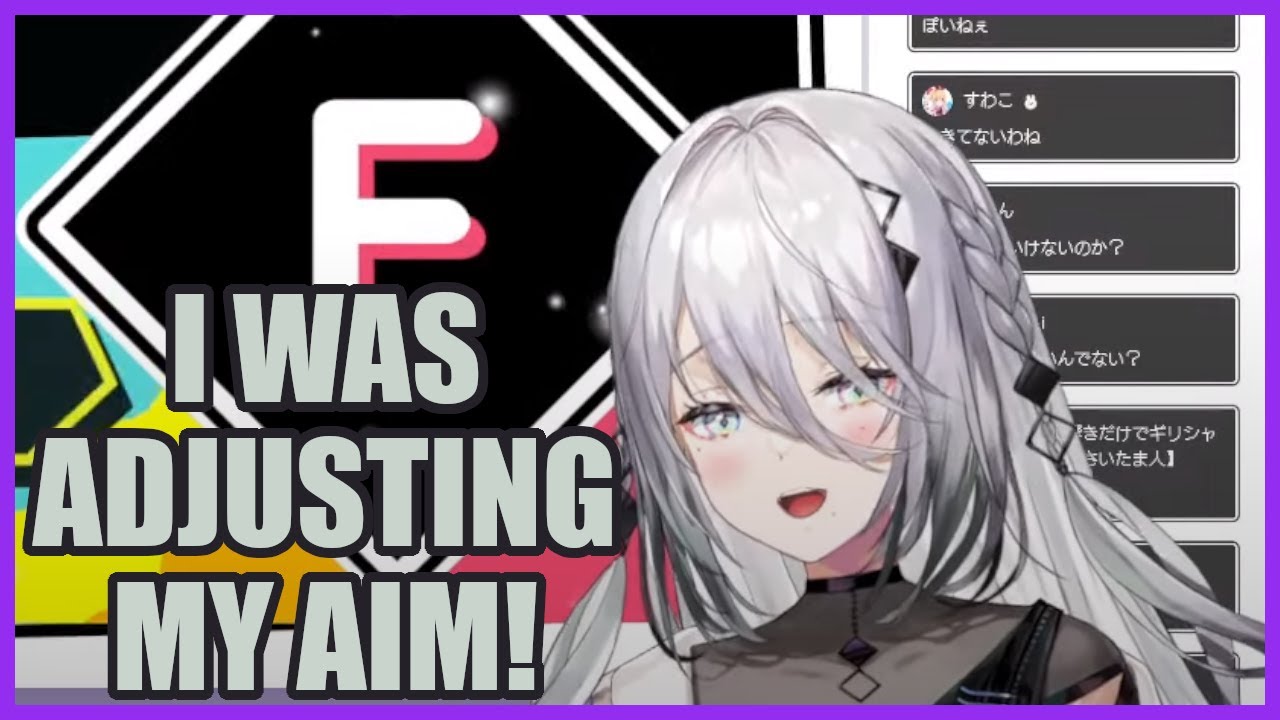 Brave Trombone Soul Sophia Valentine gets an F in the Warm up [Nijisanji]