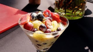 Fruit Cream Canadian Style | Cooksmart | Sanjeev Kapoor Khazana