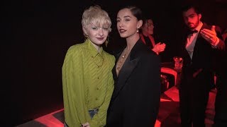 Naomi Scott, Barbie Ferreira, Maisie Williams And More Front Row At Givenchy Fashion Show