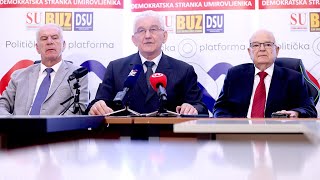 Koalicija Umirovljenici zajedno predstavila program za izbore za Europski parlament