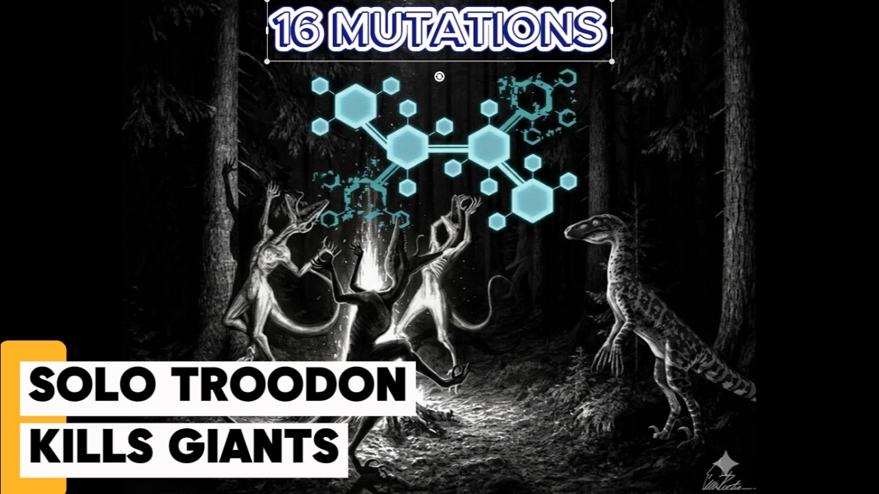 The Most Powerful Prime Elder Troodon In The Isle Evrima | 16 MUTATIONS