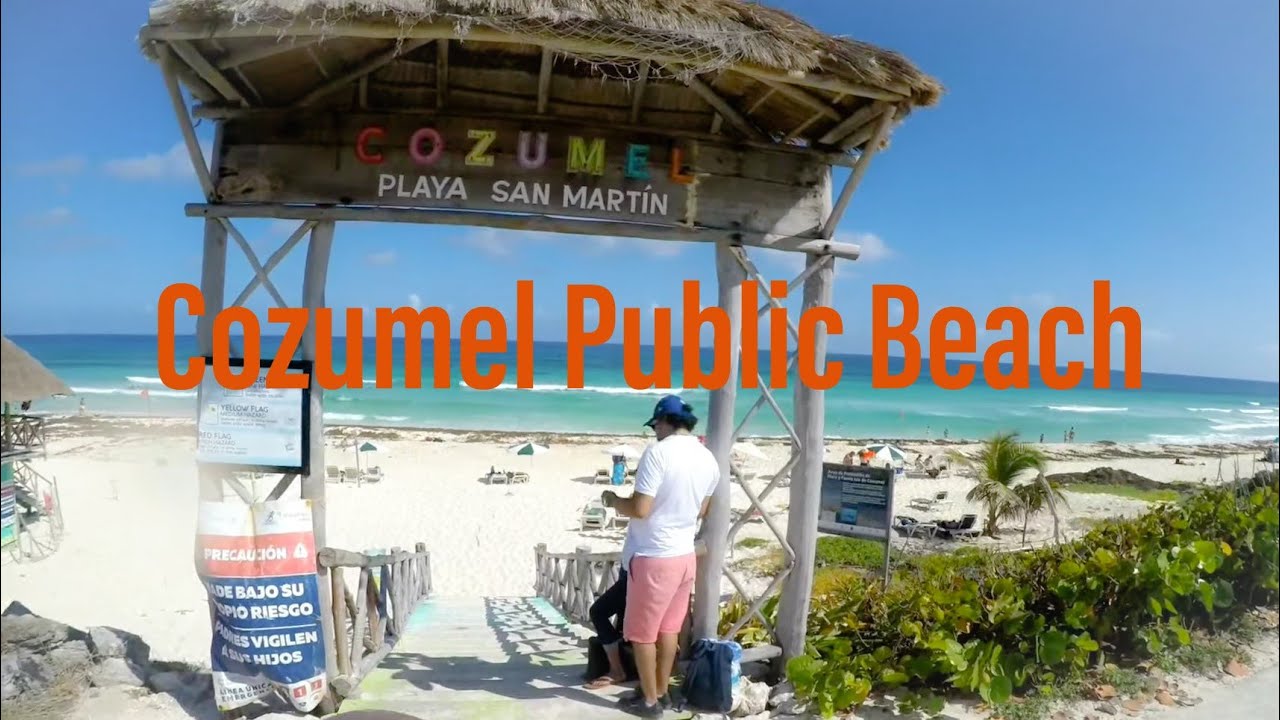 San Martin Beach Cozumel Mexico - YouTube