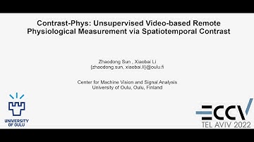 Unsupervised Video-based Remote Physiological Measurement (rPPG, remote Photoplethysmography)