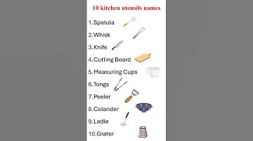 Top 10 Essential Kitchen Utensils Names for Beginners