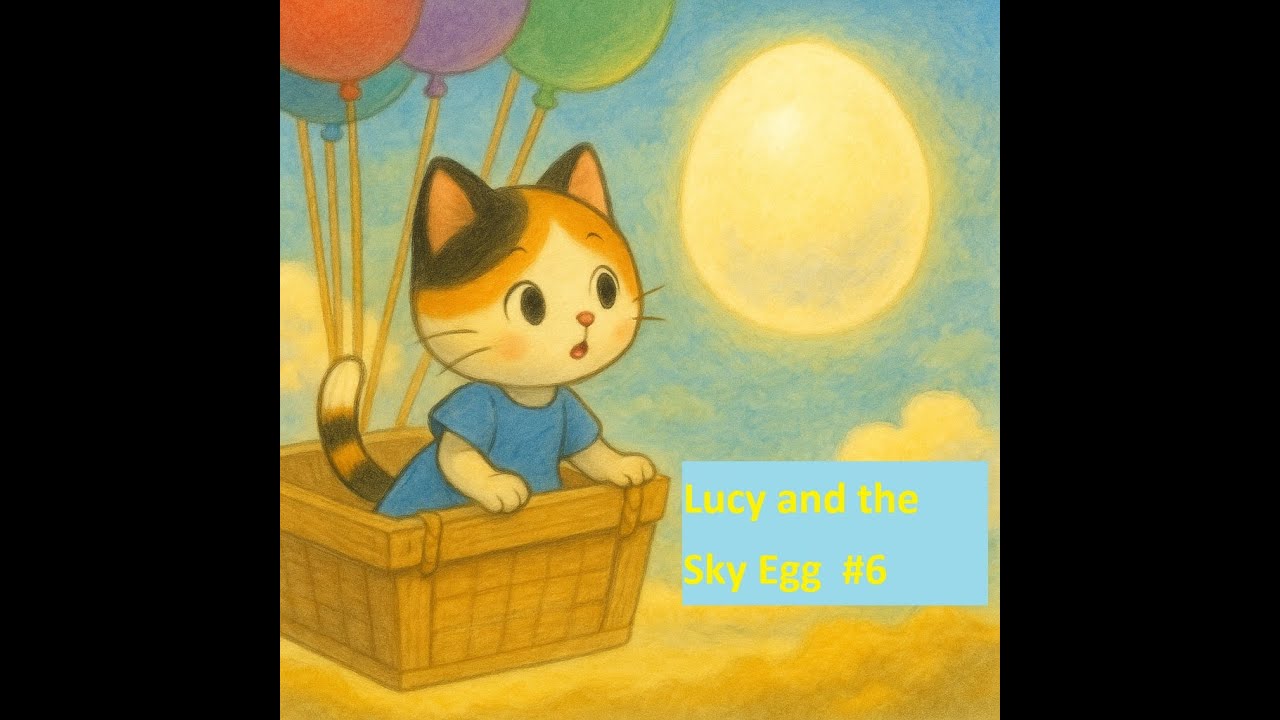 Lucy and the Sky Egg | A Whimsical Cat Adventure Story　#6