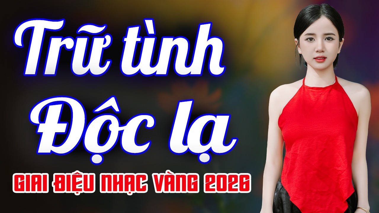 Bolero Độc Lạ 2026 – Tuyển Tập Trữ Tình Càng Nghe Càng Thấm Khiến Người Nghe Không Muốn Rời