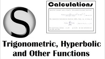 4.9 SMath Studio: Trigonometric, Hyperbolic, and Other Functions