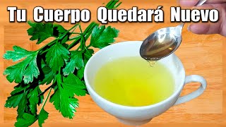 Sube tus defensas, baja de peso, Limpia tus Riñones, Controla Diabetes y más con este Té de Perejil