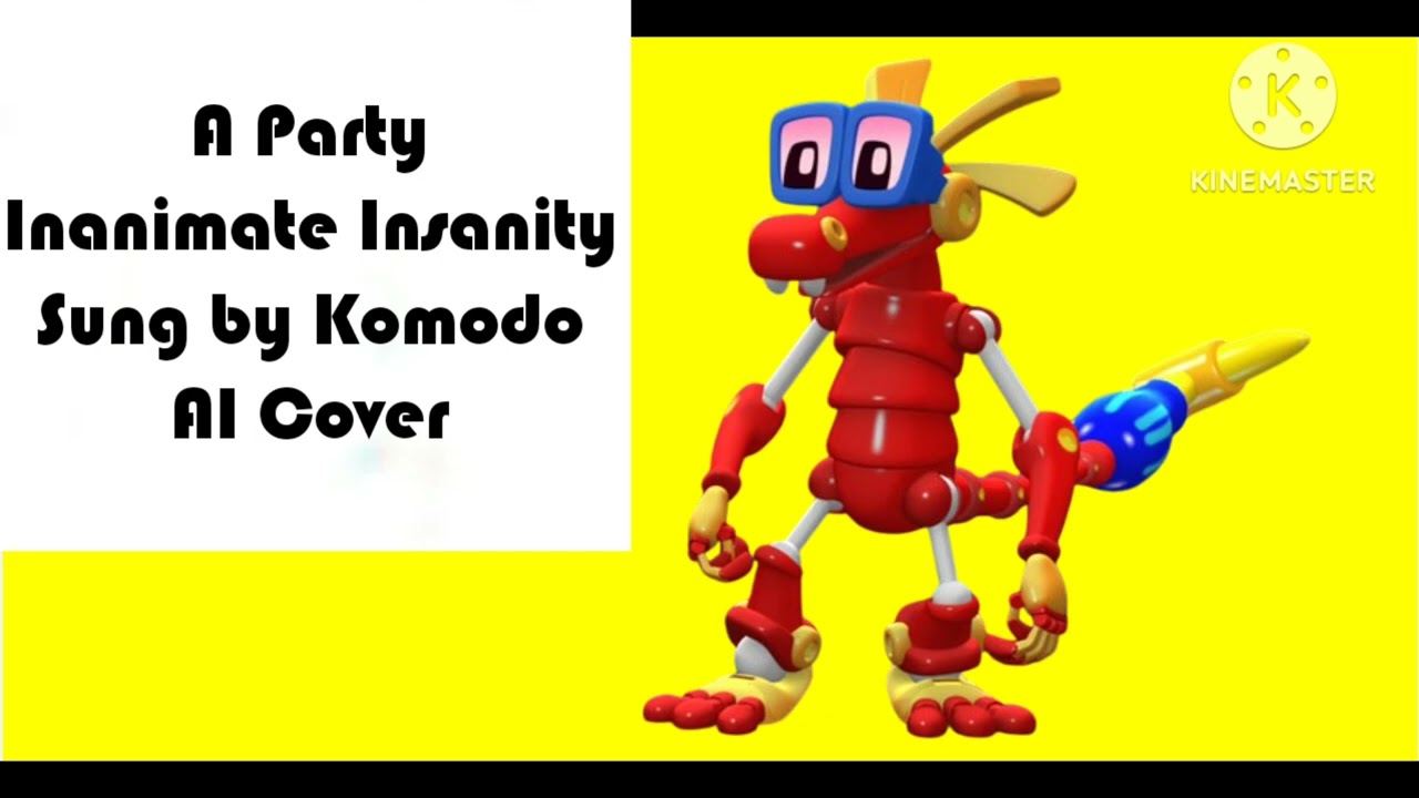 A Party by Inanimate Insanity but Komodo (Animal Mechanicals) Sings it (AI Cover)