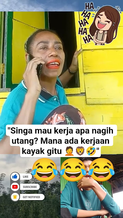 Singa mau kerja atau nagih utang🤣 #shorts #funny #lucu #viral #usa #global #singarumahtangga