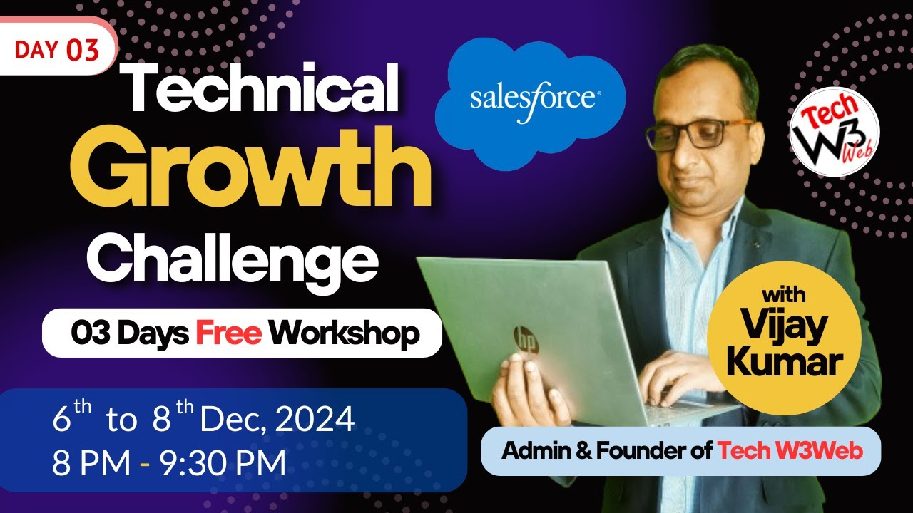 Technical Growth Challenge Day - 3 | 4 Pillars of Salesforce Development