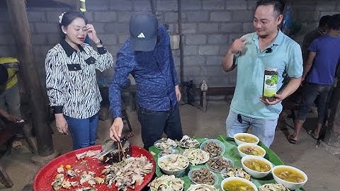 Em Dũng Diễm Mở Tiệc Đãi Bà Con, Tiến Độ Xây 2 Nhà Đã Lên Tường Rất Đẹp