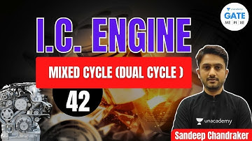Mixed Cycle (Dual Cycle ) | I.C.Engine | L 42 | GATE/ESE 2022 #Sandeepsir