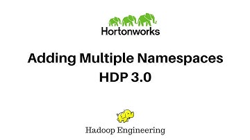 Adding multiple Namespaces to HDP Cluster