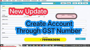 Speed Plus 9.0 Software Update -Get Account Info With GST No
