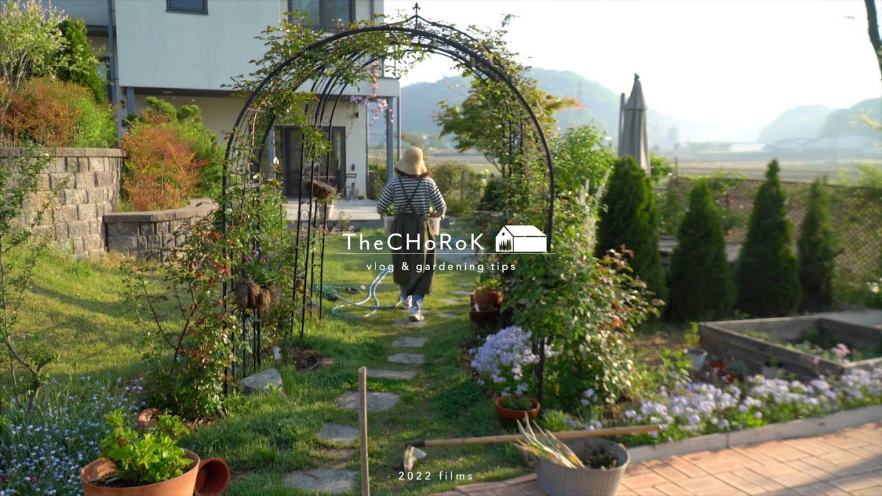 (SUB)우리, 지금 안된다고 실망하지 말아요! | 울타리 만들고, 다알리아 심는 가드너 일상 | 마당가드너 vlog