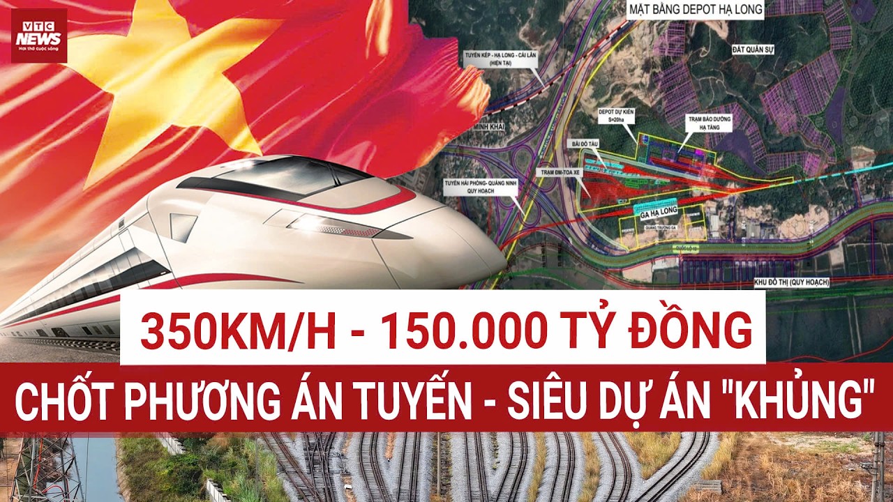Siêu dự án 150.000 tỷ lộ diện: Hà Nội đi Quảng Ninh chỉ trong 'chớp mắt' với vận tốc 350km/h