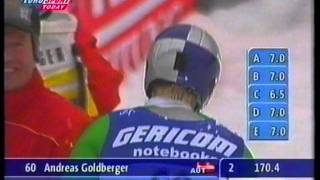 Andreas Goldberger - 209.5 m - Bad Mitterndorf 2000 - Crash!