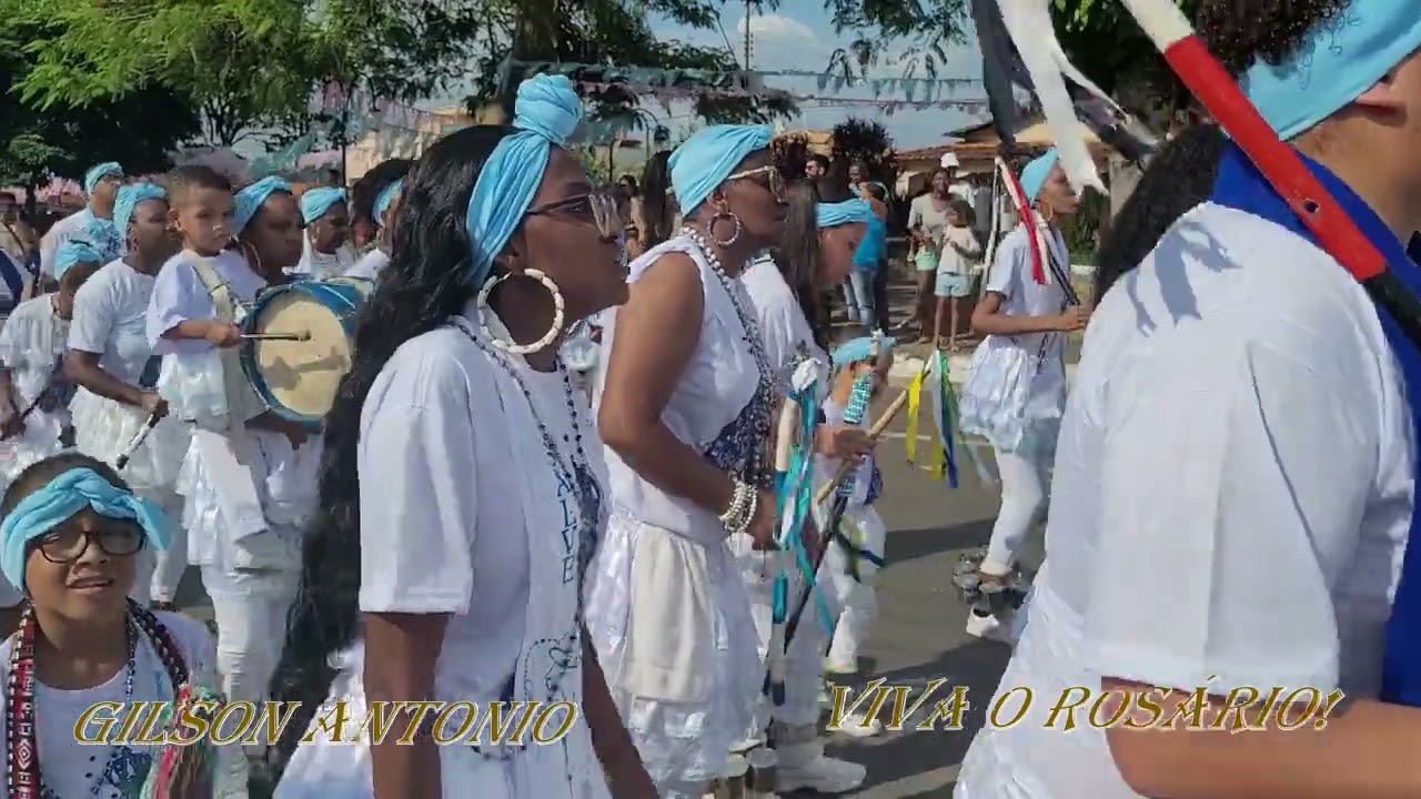 Reinado Nsa Sra Do Rosário Passa Tempo, Linda Chegada Guardas E Moçambique Nossa Senhora Aparecida!
