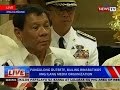 NTVL: Press conference of President Duterte