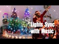 Rhythm of Music Christmas Tree String Lights: Elevate Your Holiday with Synced Lighting Effects!