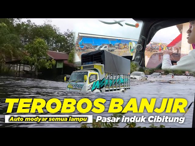 NEKAT‼️WAHYUABADI TERJANG BANJIR, HAMPIR TENGGELAM !! class=