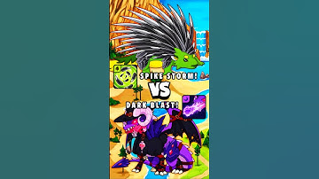 Spikeolyx Exclusive Skill VS Dagaryx Battle 🔥 #dynamonsworld #shorts #pokemon #dynamons #games