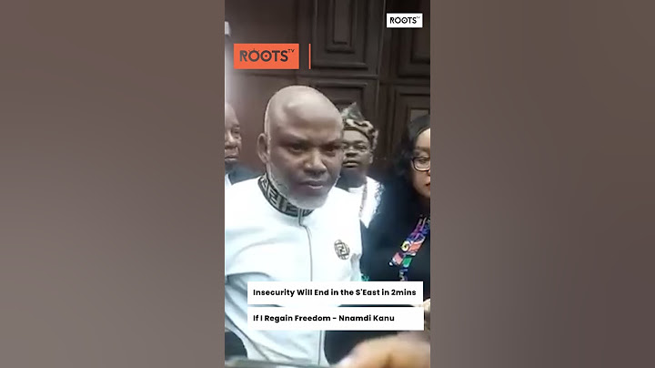 Insecurity will end in the South East in 2mins if I regain Freedom - Nnamdi Kanu