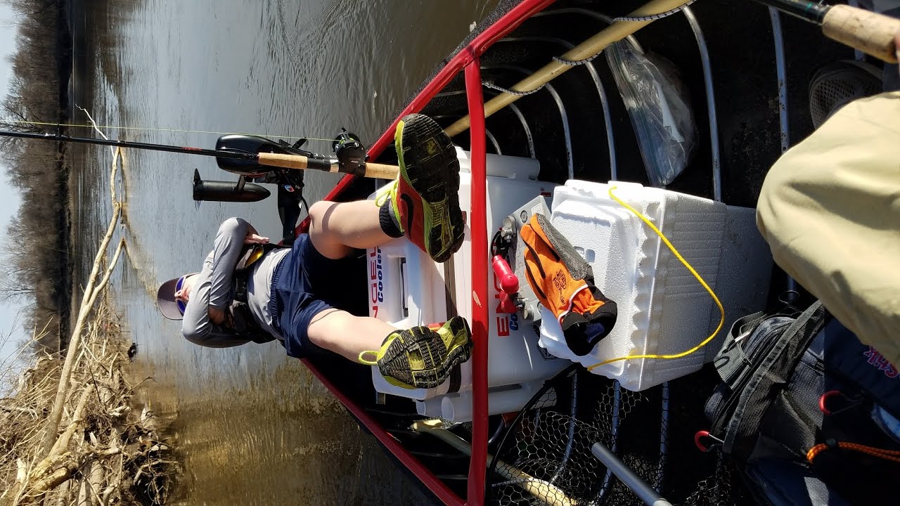 Meyer's Sportspal 14' double canoe. YouTube