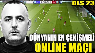 BÖYLE ÇEKİŞME YOK AŞIRI ZEVK VERİCİ ONLİNE MAÇ - DLS 23 - DREAM LEAGUE SOCCER 2023