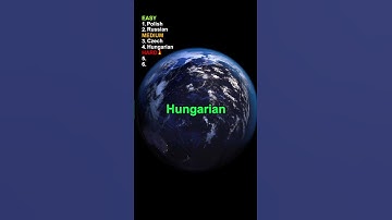 Guess The Language - Part 2 #guessthelanguage #slavic #quiz #quiztime #language #shorts