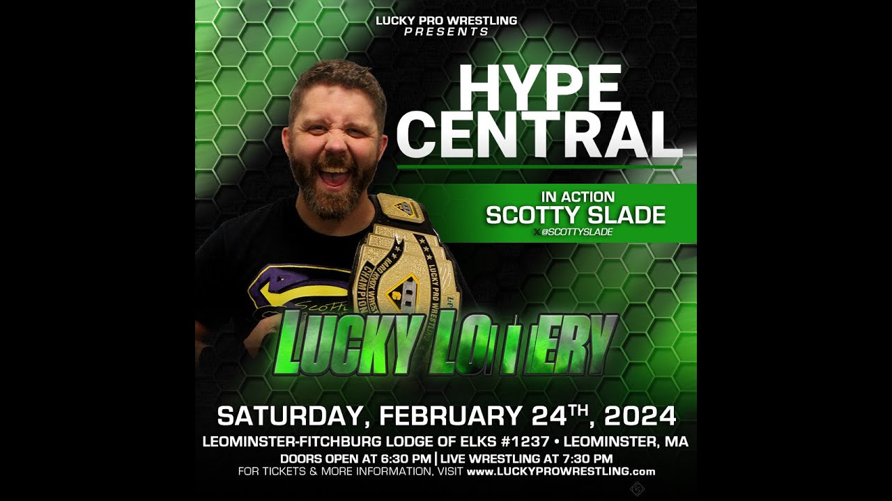 Lucky Pro Wrestling hype central February 11, 2024 - HardKnox Championship