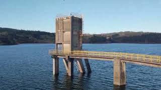 Encoro de Portodemouros y central eléctrica