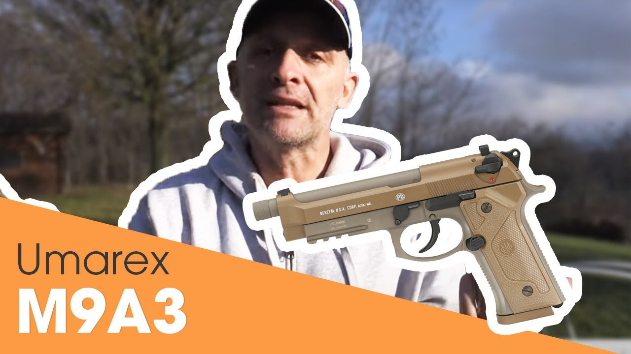 Test du pistolet CO2 Beretta M9A3 d'Umarex