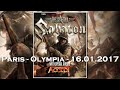 Sabaton • Paris, Olympia • 2017.01.16 [HD] [FULL SHOW]