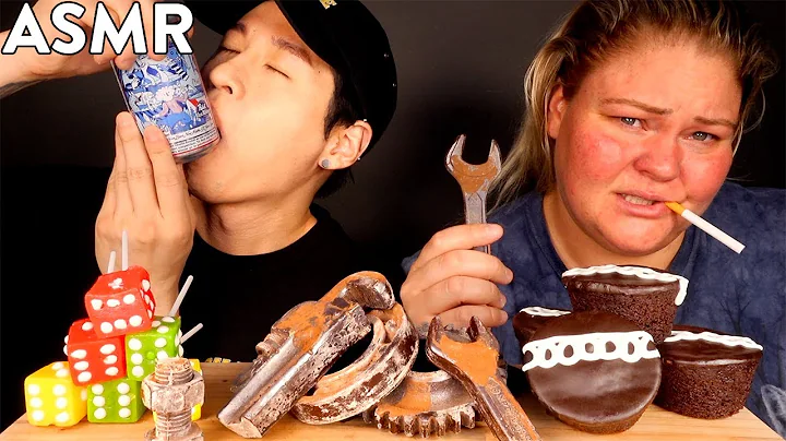 ASMR with TRAILER TRASH TAMMY (EATING & TRIGGER SO...