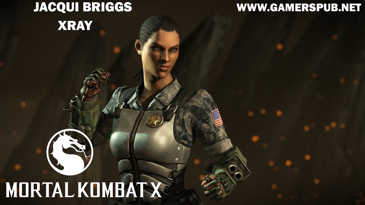 Mortal Kombat X Jacqui Briggs Xray Youtube