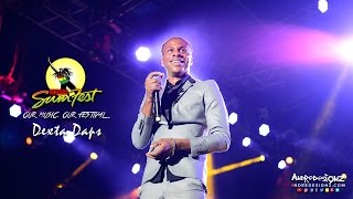 Dexta Daps Performing at Reggae Sumfest Dance Hall Night 2016