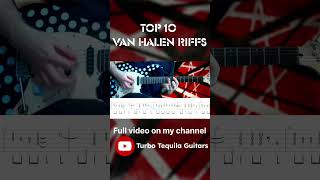 Top 10 Van Halen riffs : Dance the night away