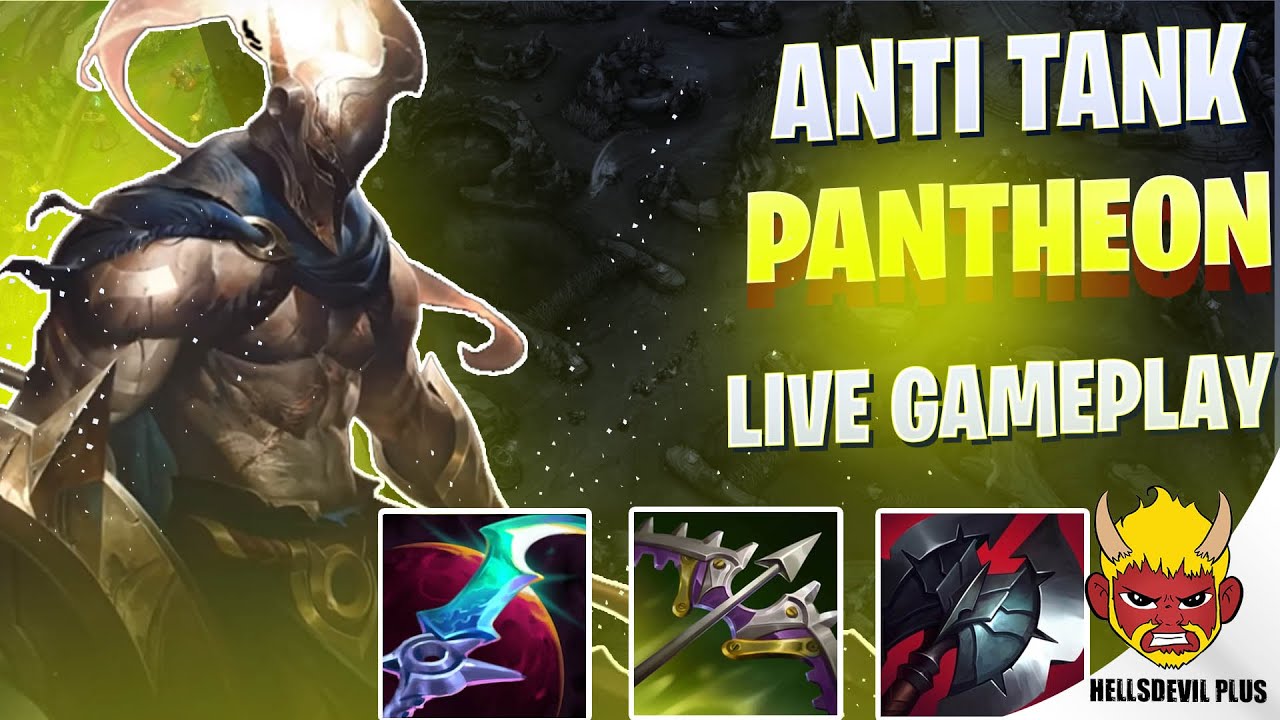 ПРОТИВОТАНКОВЫЙ МОНСТР ПАНТЕОНА! - Геймплей Wild Rift HellsDevil Plus