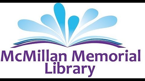 Mcmillan Library Summer Reading Program Promo