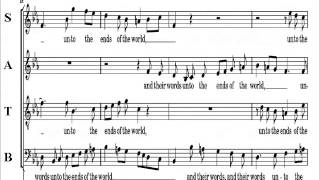 Famous 39- Handel Messiah Part 2 - Their Sound Is Gone Out - Alto Profile