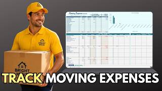 Moving Budget Tracker Excel Spreadsheet Template